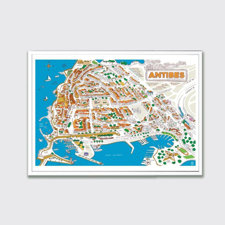 Penthouse Antibes Apartment Bagian luar foto